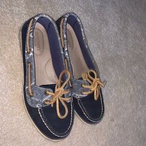 Navy Sperrys